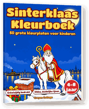 Front cover of Sinterklaas Kleurboek